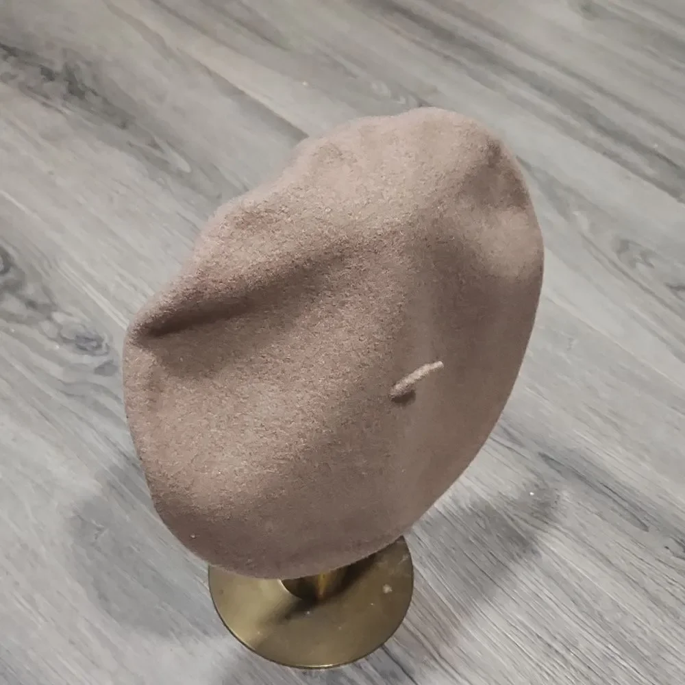 EUC Vintage S. African 100% Wool Baret Hat - Picture 2 of 5